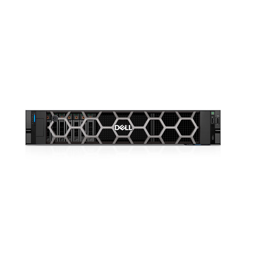 Sever Dell PowerEdge R760xs Intel Xeon Silver 4510 2.4GHz/: 2 x Dell 16GB RDIMM, 5600MT/4 x Dell 4TB - Hình 3