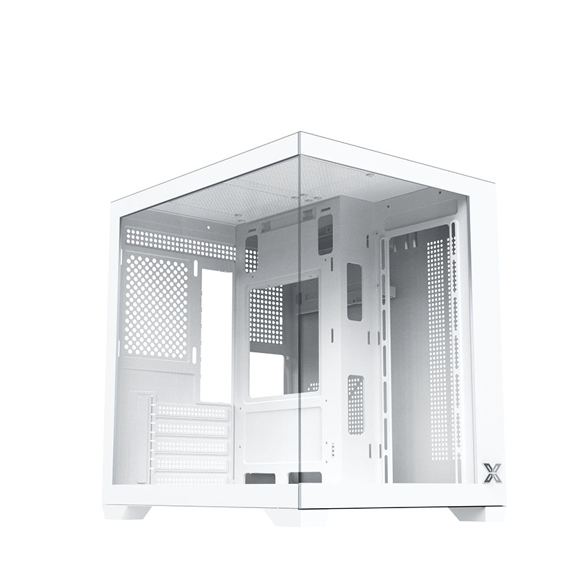 Vỏ case XIGMATEK AQUA MS Arctic (mATX/0 Fan) chính hãng
