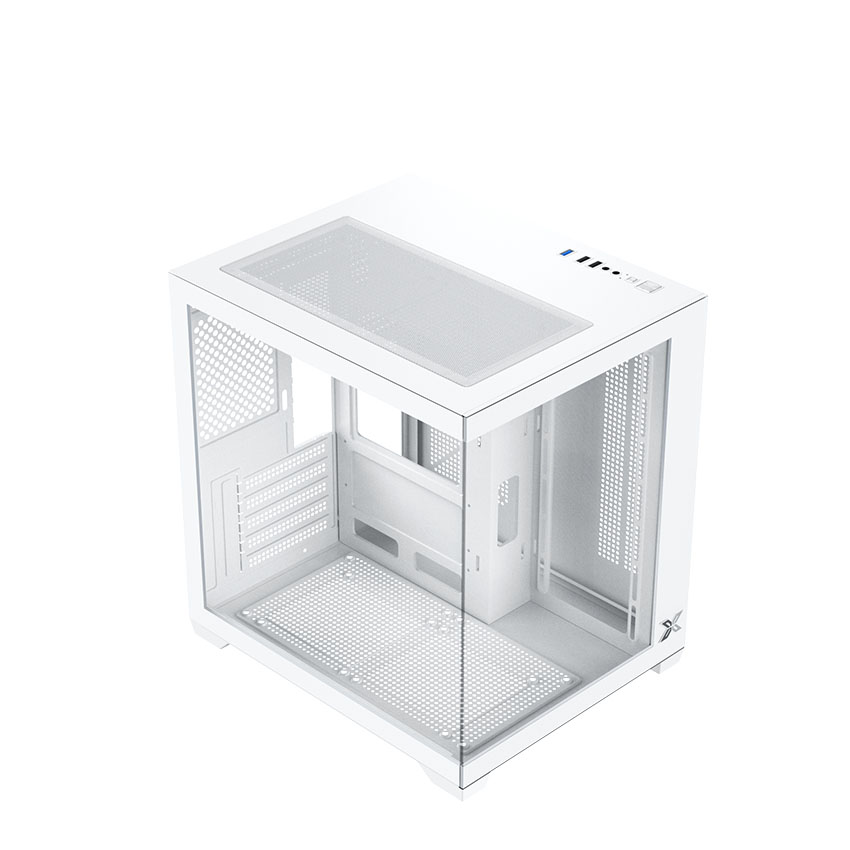 Vỏ case XIGMATEK AQUA MS Arctic (mATX/0 Fan) - Hình 3