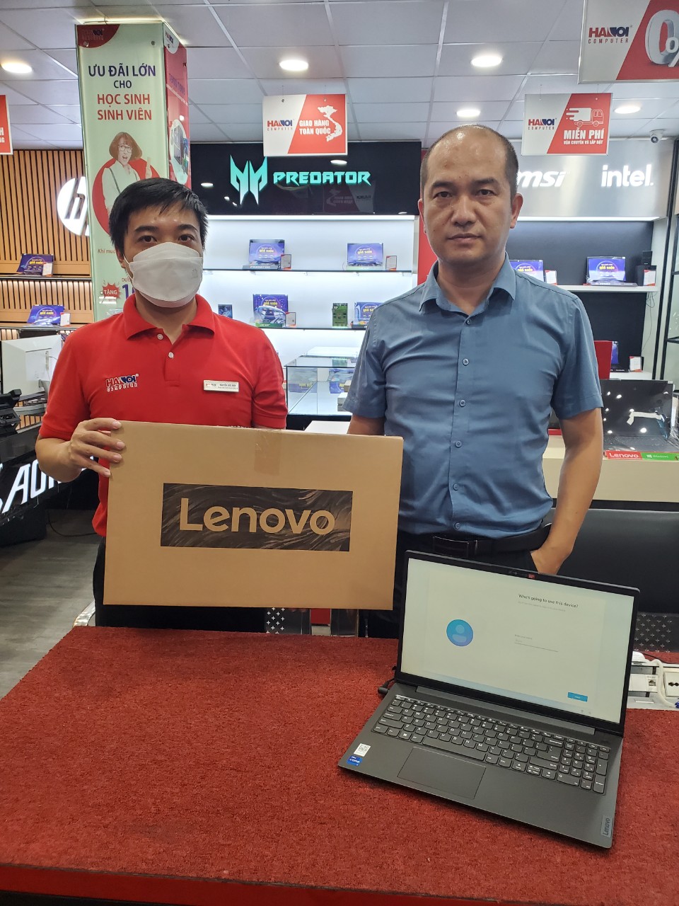 Laptop Lenovo Ideapad Slim 3 14ARP10 83K6005VVN (R5 7535HS/16GB RAM/512GB SSD/14 WUXGA/Win11/Xám) - Hình 7