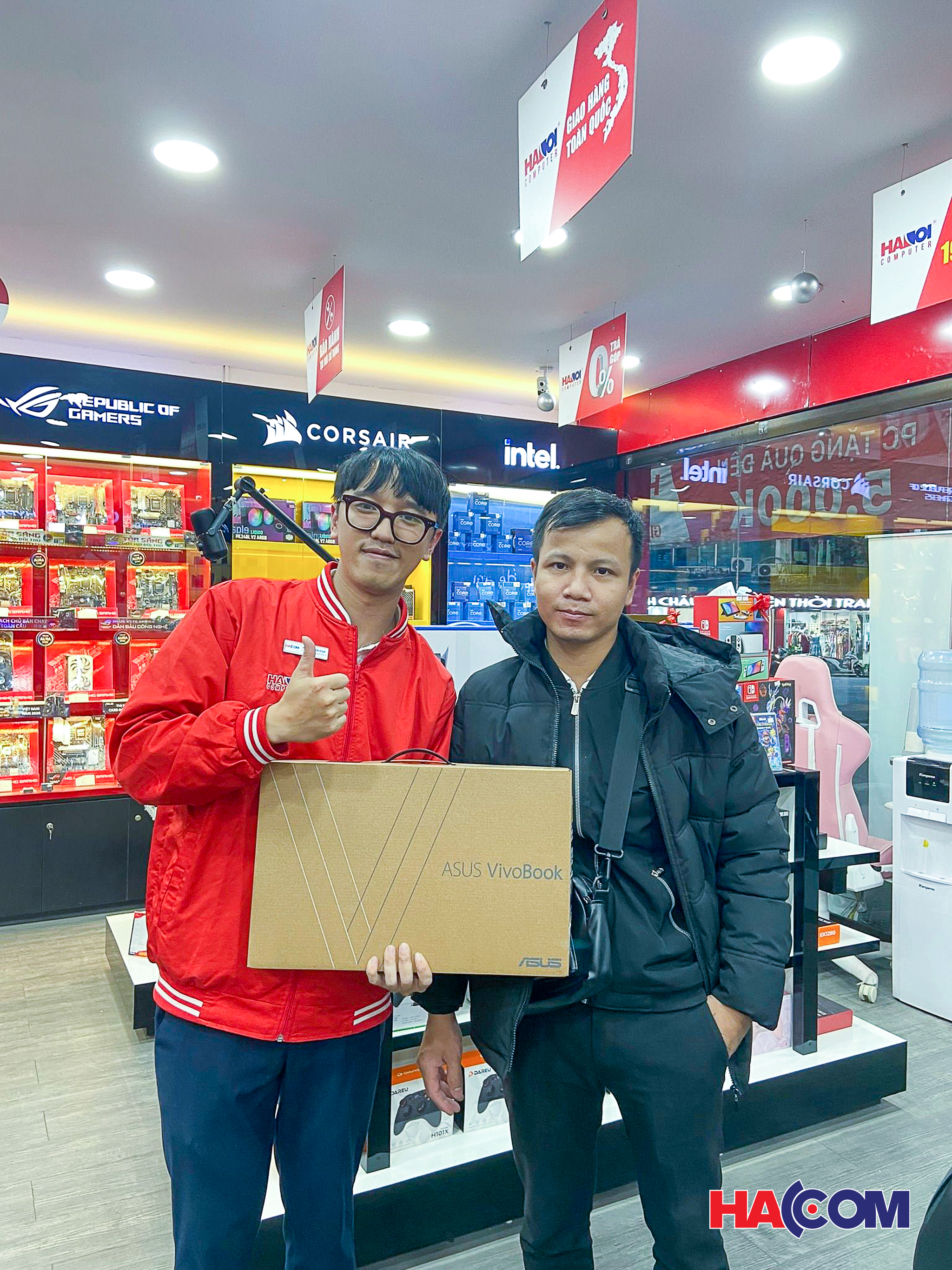 Laptop Asus VivoBook X1607CA-MB990W (U7 255H/16GB RAM/512GB SSD/16 WUXGA/Win11/Bạc) - Hình 6