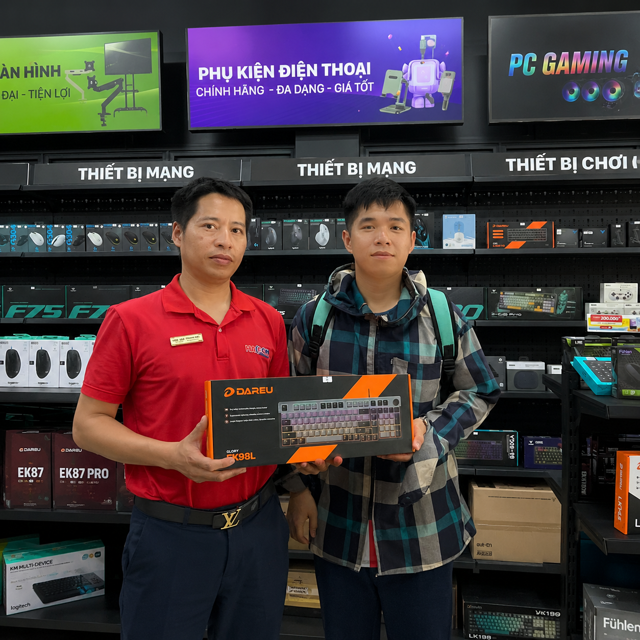 Bàn phím cơ Gaming DAREU EK98L Grey Black_Dream switch - Hình 6