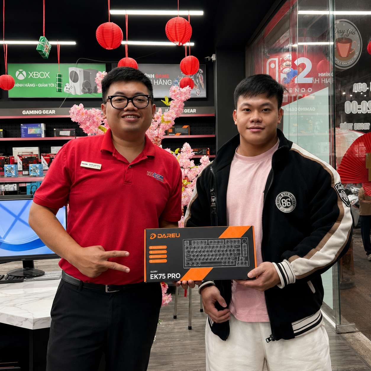 Bàn phím DAREU EK75 PRO Cloudy Aqua (Dream switch) - Hình 9