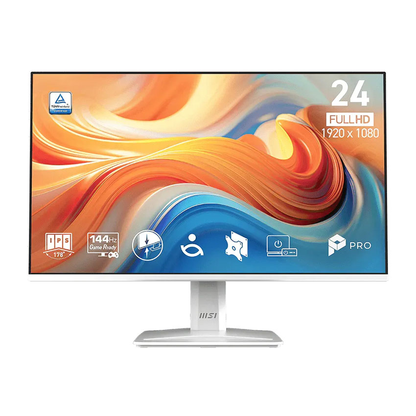 Màn hình MSI PRO MP243W E14 (23.8 inch/FHD/IPS/144Hz/1ms/loa) chính hãng
