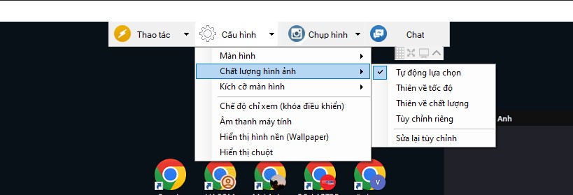 Điều khiển màn hình, chat và truyền tệp trên Ultraviewer - HACOM
