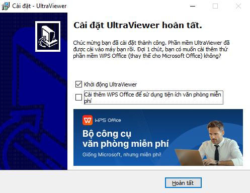 Các bước cài đặt UltraViewer - HACOM 3