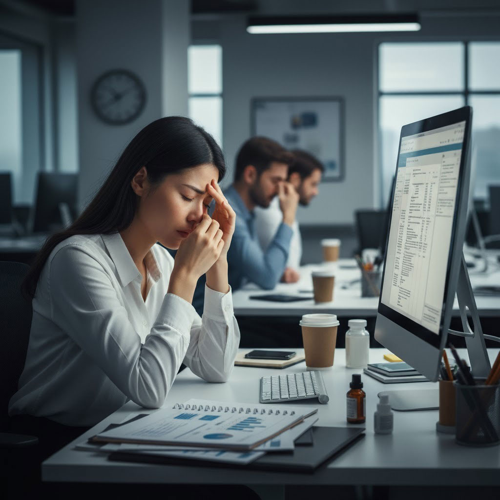 HACOM - Vấn đề mỏi mắt