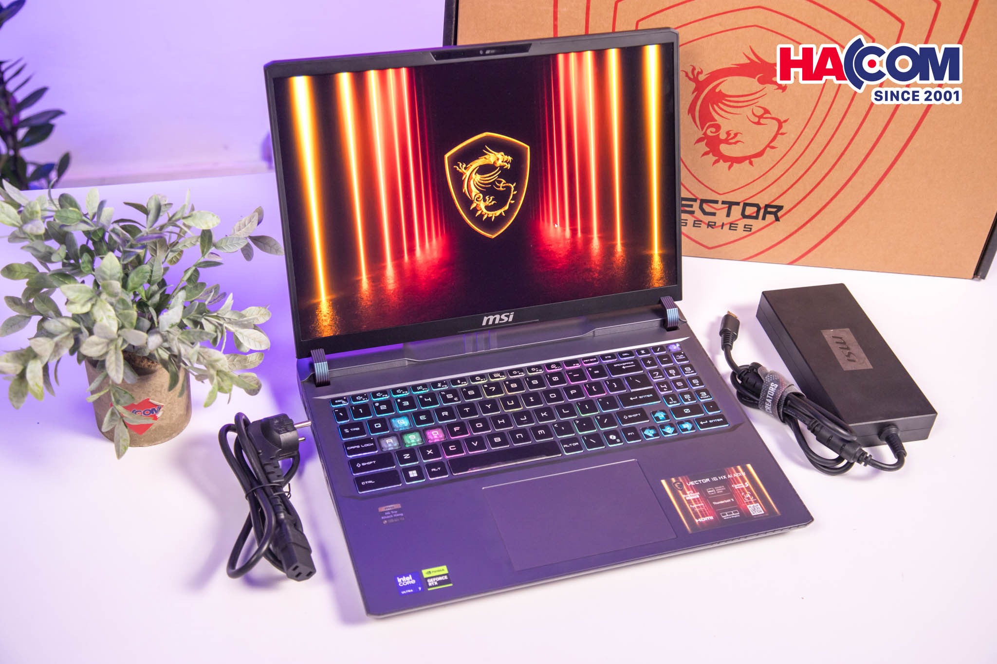 MSI VECTOR 16 HX AI “QUÁI THÚ” LAPTOP GAMING RTX 5070 TI – SÁT CÁNH SINH VIÊN CHINH PHỤC NĂM HỌC MỚI!