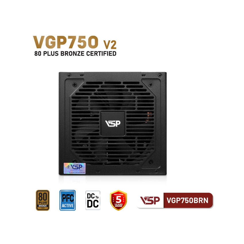 Nguồn VSP VGP750BRN V2 - 750W (80Plus Bronze) 2