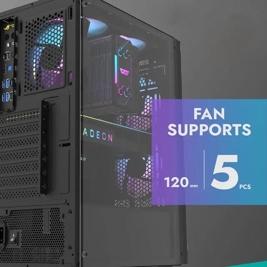 Vỏ case DarkFlash A290 (ATX3 fan) 3