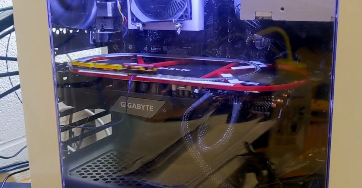 gpu training pc modder