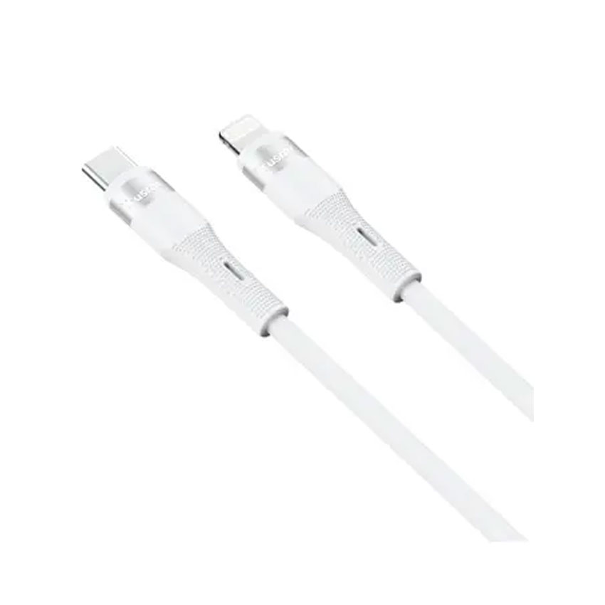 Cáp sạc Trusmi USB-C to lightning CA34, dài 1M, màu trắng 