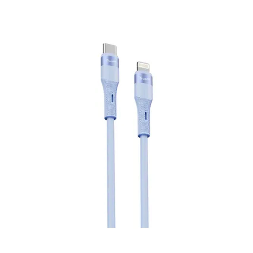 Cáp sạc Trusmi USB sang lightning CA34, dài 1M, màu xanh