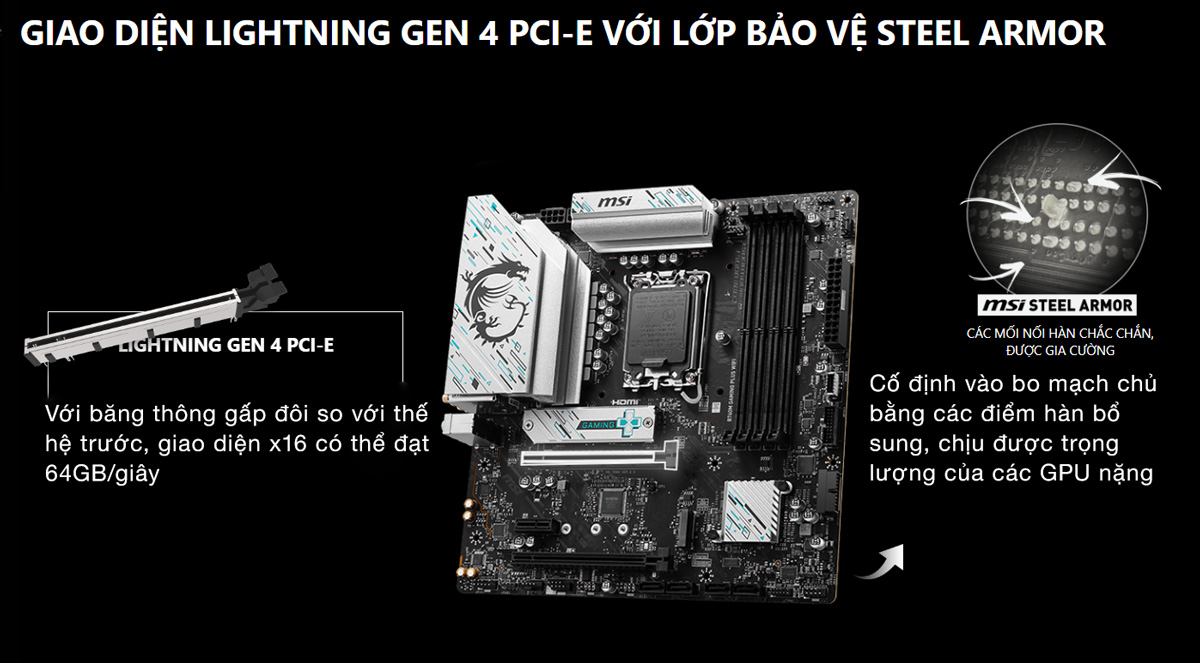 mainboard msi b760m gaming plus wifi hacom 1