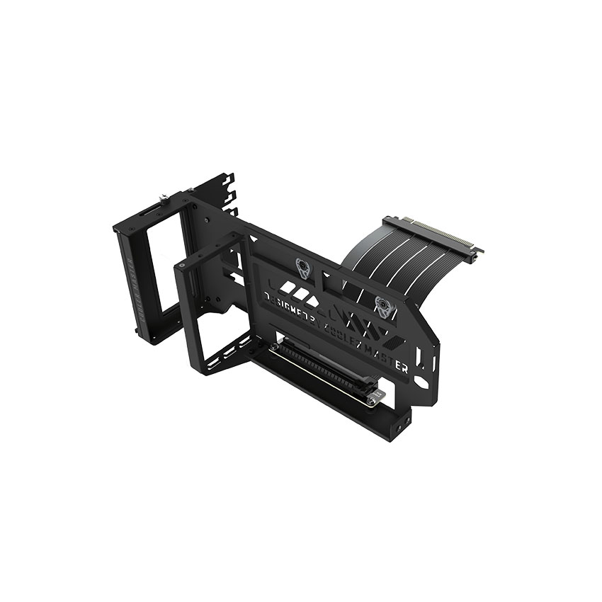 Bộ dựng đứng VGA kèm Riser Cooler Master VERTICAL GRAPHICS CARD HOLDER KIT GEN 5 Black (PCIe 5) chính hãng