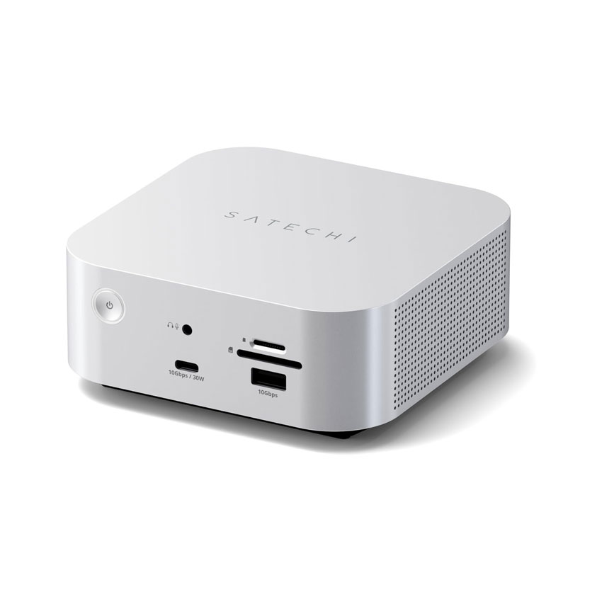 Dock Satechi Thunderbolt 5 CubeDock with SSD Enclosure - Type F Plug - Hình 1