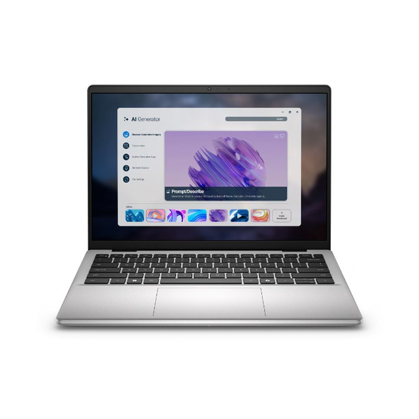 Laptop Dell 14 DC14255 71092477 (R7 AI 350/16GB RAM/1TB SSD/14 inch FHD+ /Win11H/OfficeHS24/Bạc) chính hãng