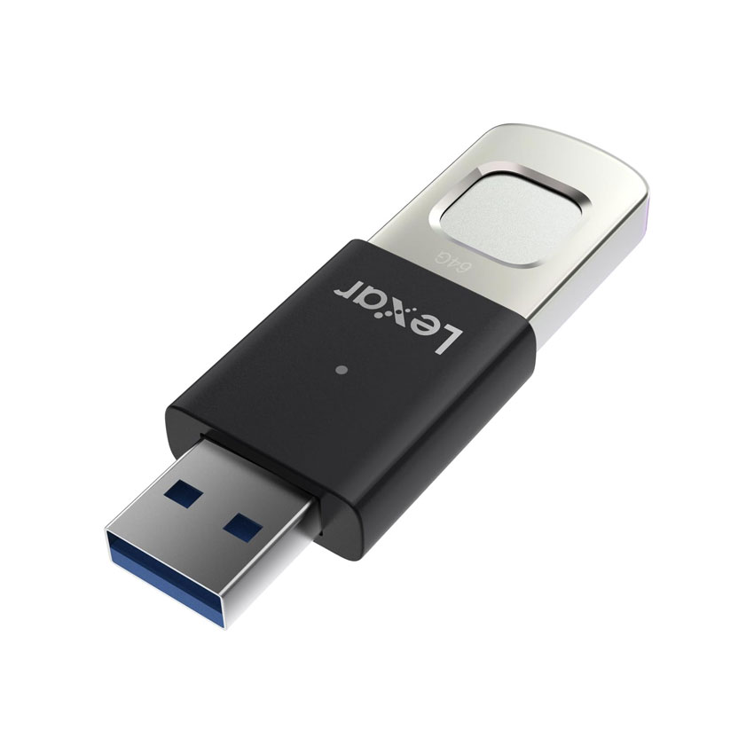 USB Lexar 256GB 3.2 JumpDrive Fingerprint F35 Pro - LJDF35P256G-RNBNG - Hình 1