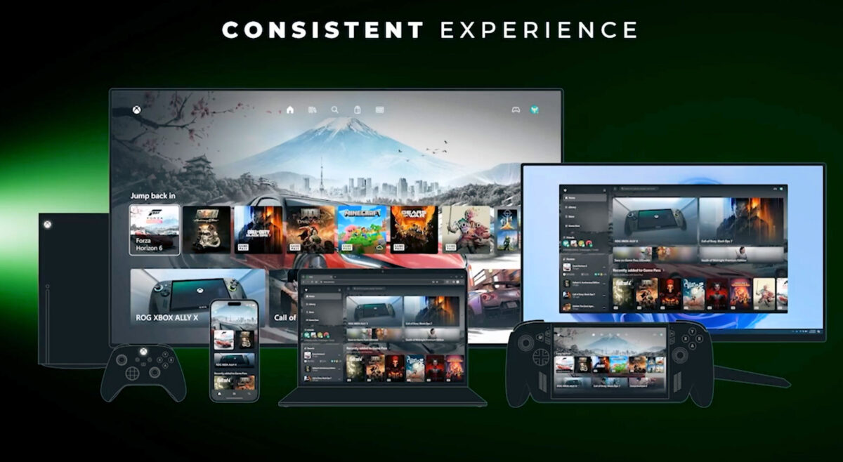 microsoft xbox ui