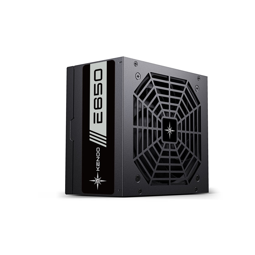 Nguồn KENOO ESPORT E650 - 650W (Dây dẹt) chính hãng