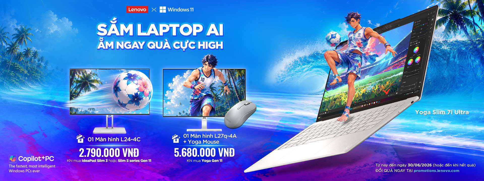 SẮM LAPTOP AI – ẴM NGAY QUÀ CỰC HIGH