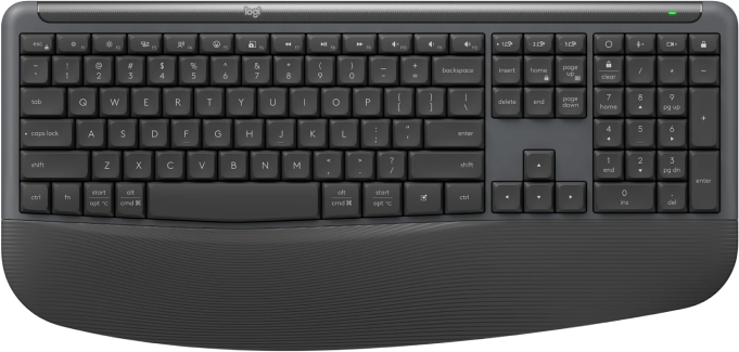 Bộ bàn phím chuột không dây Logitech MK880 Graphite (920-014020) - Hình 4