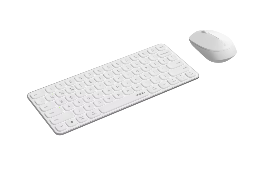 Bộ bàn phím chuột không dây Rapoo 9010M (Màu trắng) - Hình 2