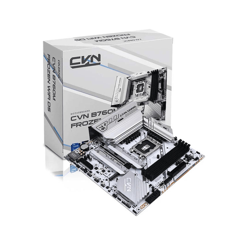 Mainboard COLORFUL CCVN B760M FROZEN WIFI D5 chính hãng