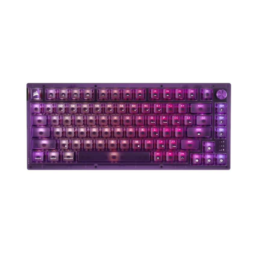 Bàn phím Corsair K65 Plus Atomic Purple (CH-91D421E-NA) chính hãng