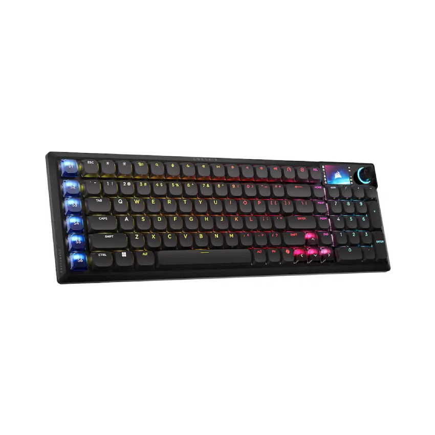 Bàn phím không dây Corsair VANGUARD AIR 99-CSR LP OPX-BLK RGB (CH-91HA01B-NA) - Hình 3
