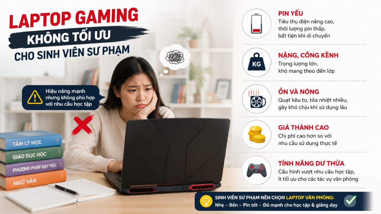 hoc su pham nen mua laptop nao HACOM 6