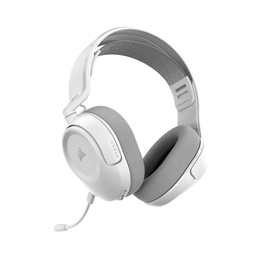 Tai nghe không dây Corsair HS35 v3 White (CA-9011402-WW) - Hình 2