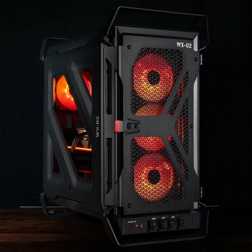 Vỏ máy tính Corsair WARTHOG - Black (eATX/3 Fan) - Hình 2
