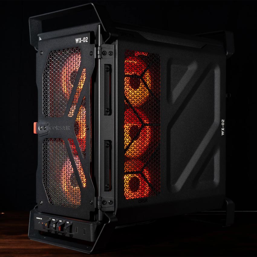 Vỏ máy tính Corsair WARTHOG - Black (eATX/3 Fan) - Hình 3