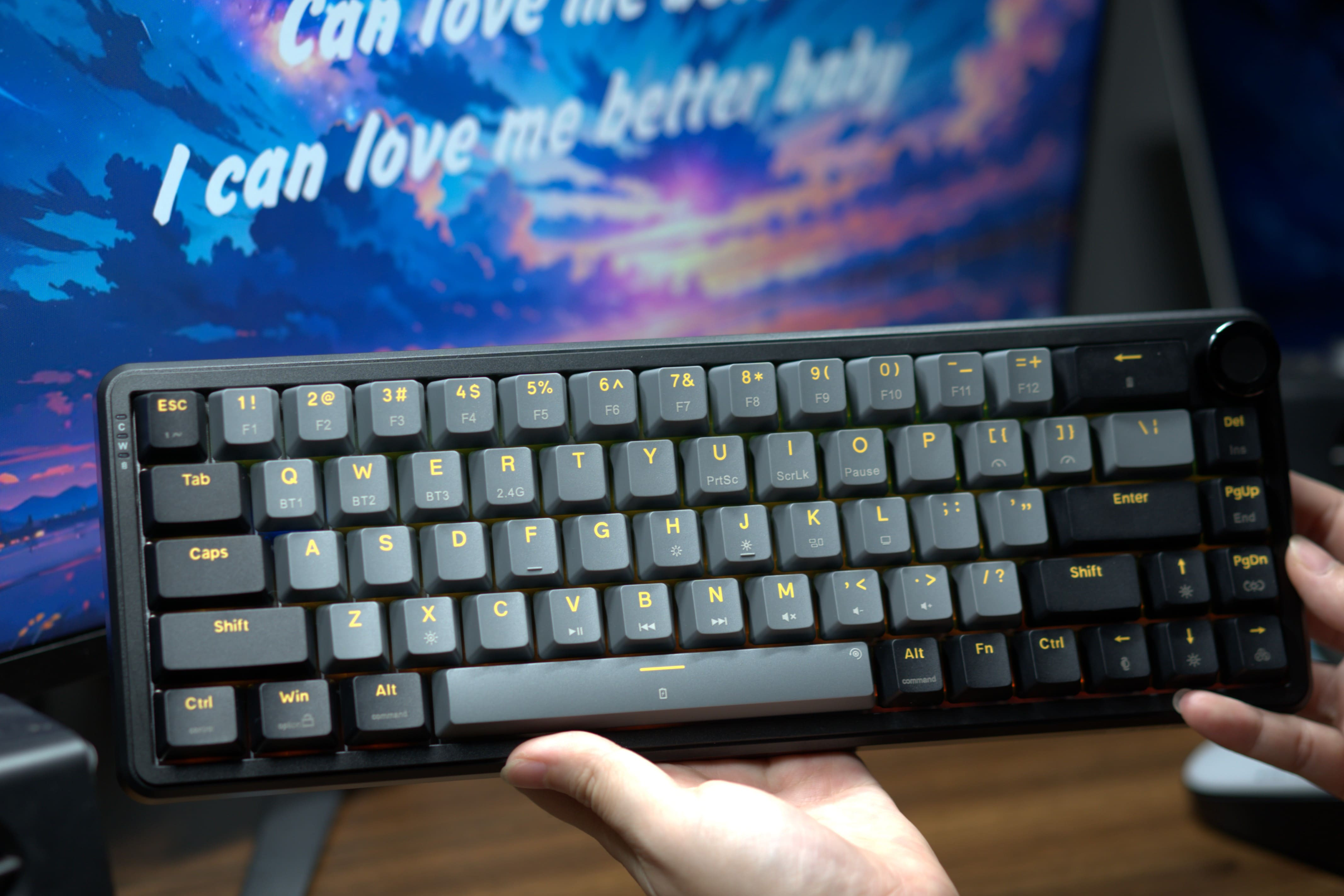 Bàn phím cơ EDRA EK368RT Triple Mode 6