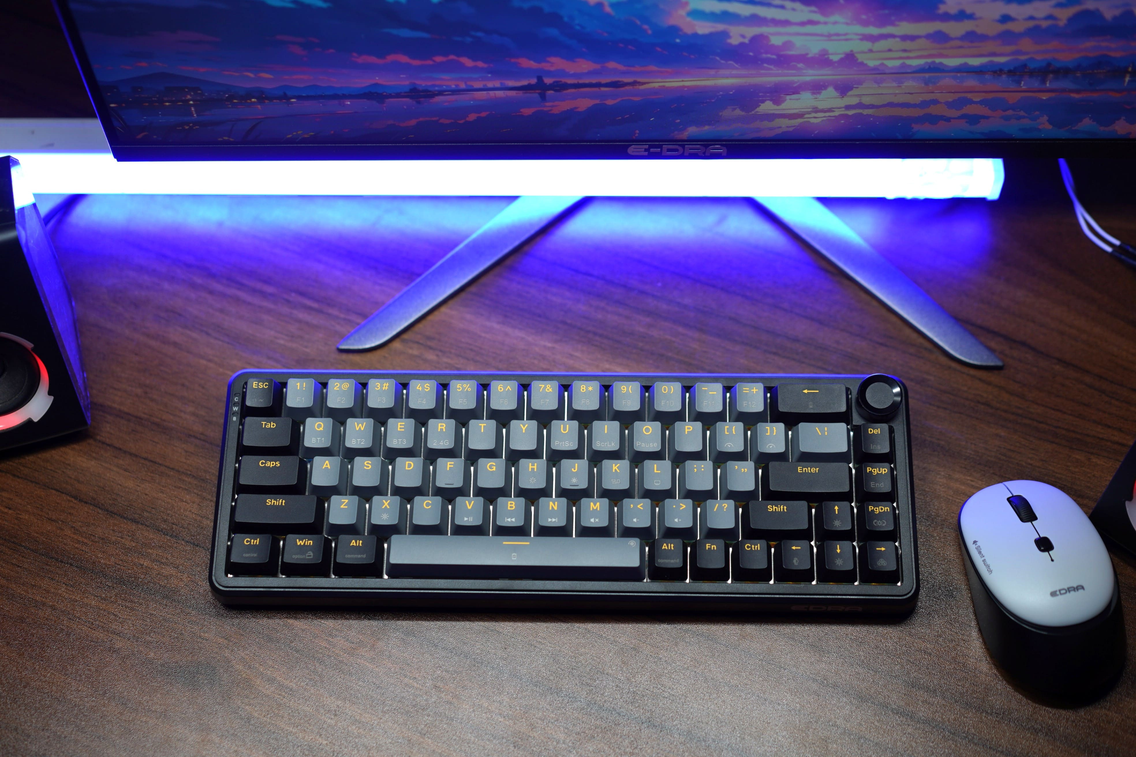 Bàn phím cơ EDRA EK368RT Triple Mode 1