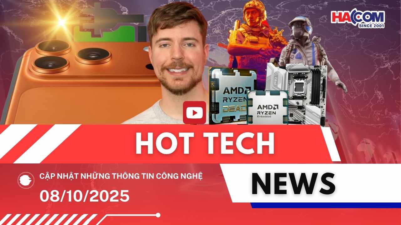 Bản tin công nghệ 08/10/2025
