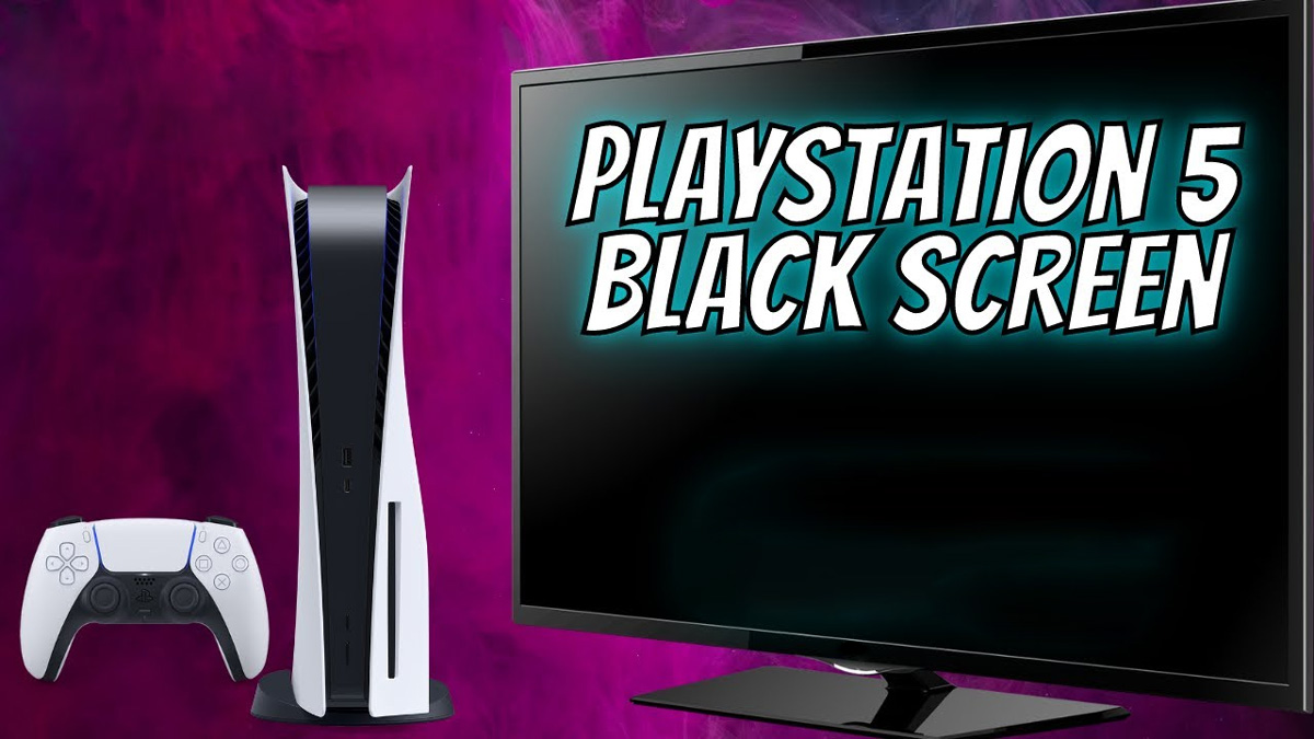 lỗi màn hình đen trên PS5