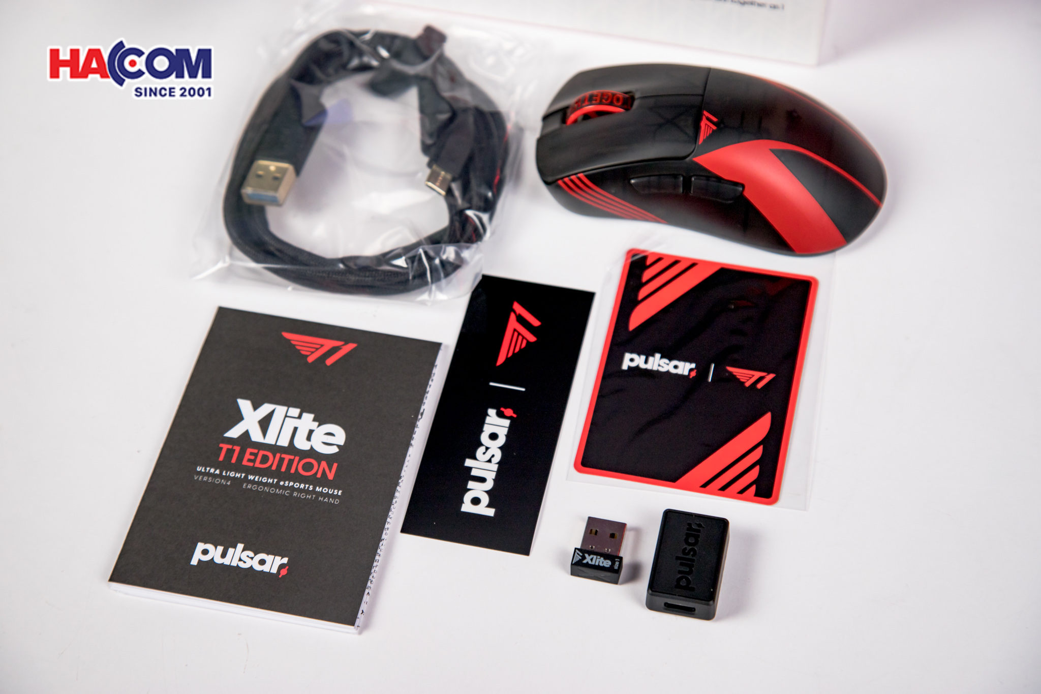  Chuột không dây Pulsar Xlite v4 Size1 T1 Edition_PXL41T1 7