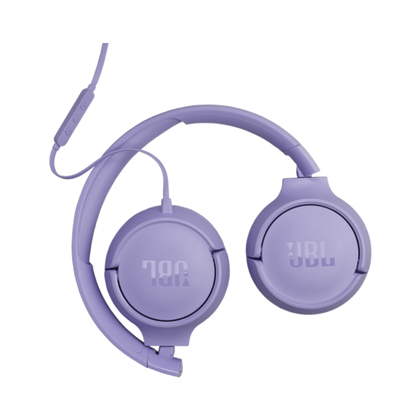  Tai nghe chụp tai có dây JBL Tune 520C (Purple) 5
