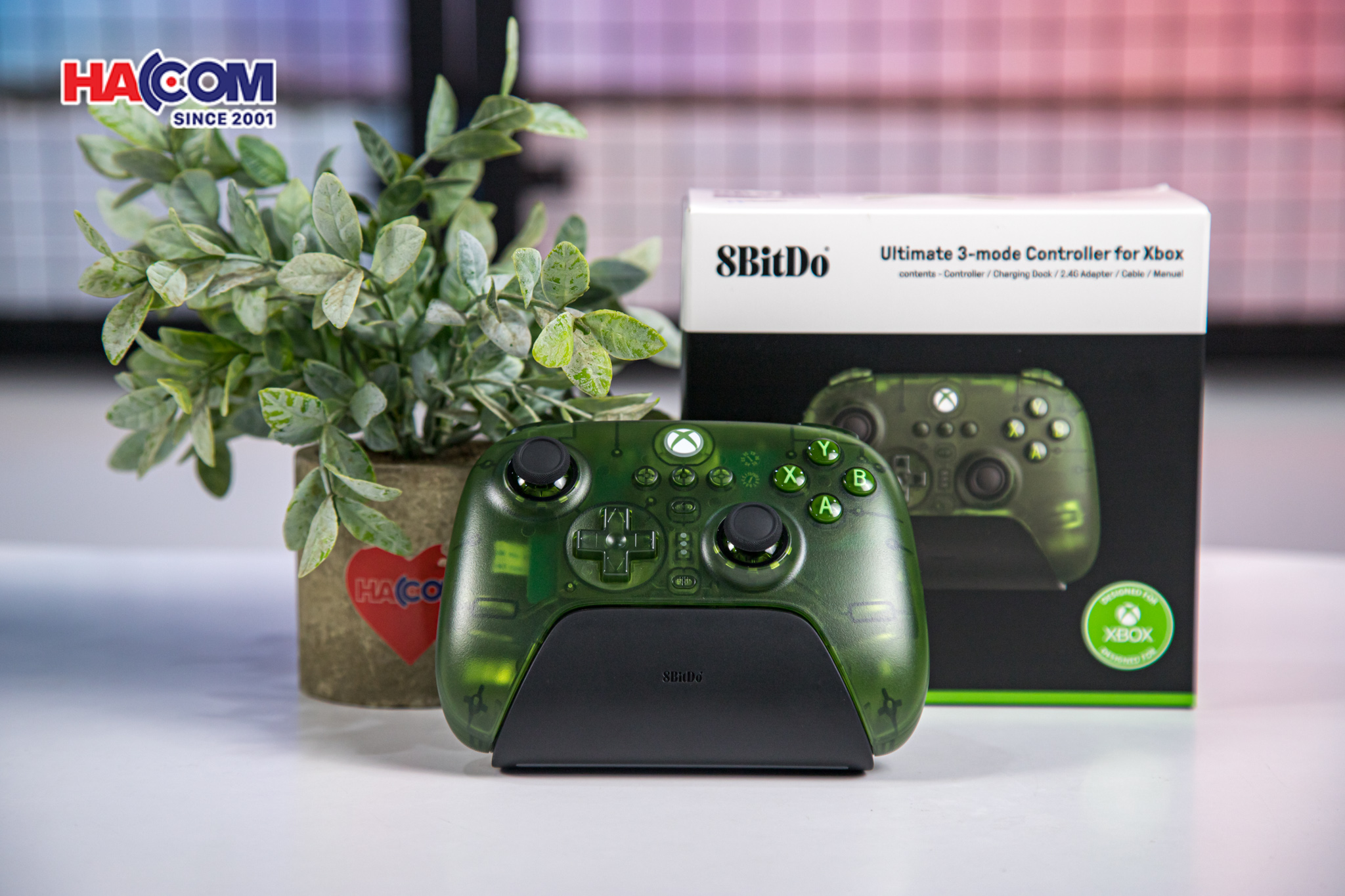  Tay cầm chơi game 8BitDo Ultimate 3-mode Controller for Xbox - Jade 6