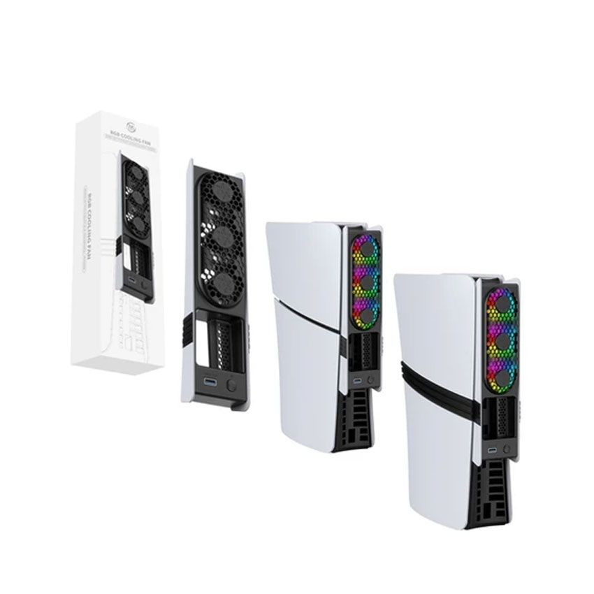 Quạt tản nhiệt JYS cho Playstation 5 Slim/Pro màu đen - JYS-P5175