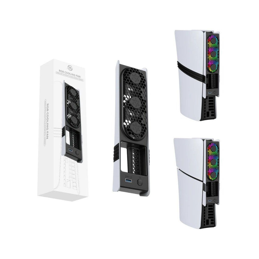 Quạt tản nhiệt RGB JYS cho Máy PlayStation 5 Pro / Slim JYS (JYS-P5228)