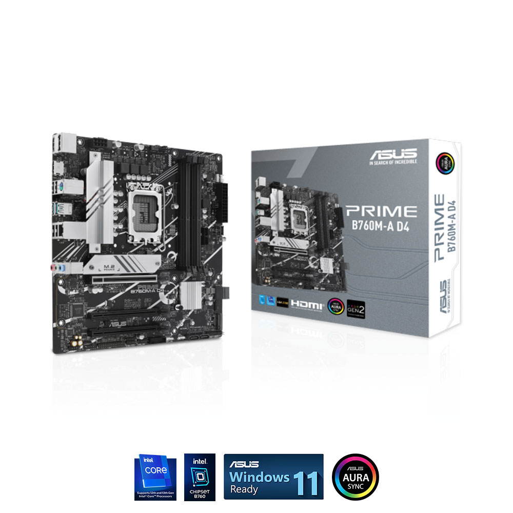 Mainboard ASUS PRIME B760M-A D4 - Likenew ( Box)