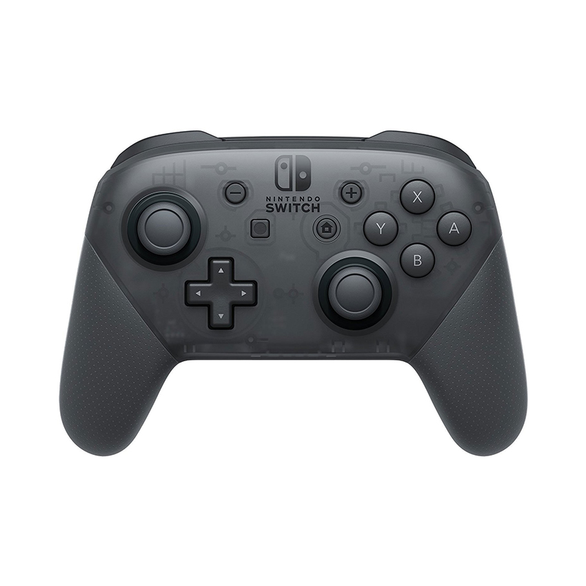 TAY CẦM CHƠI GAME KHÔNG DÂY NINTENDO SWITCH PRO CONTROLLER BLACK