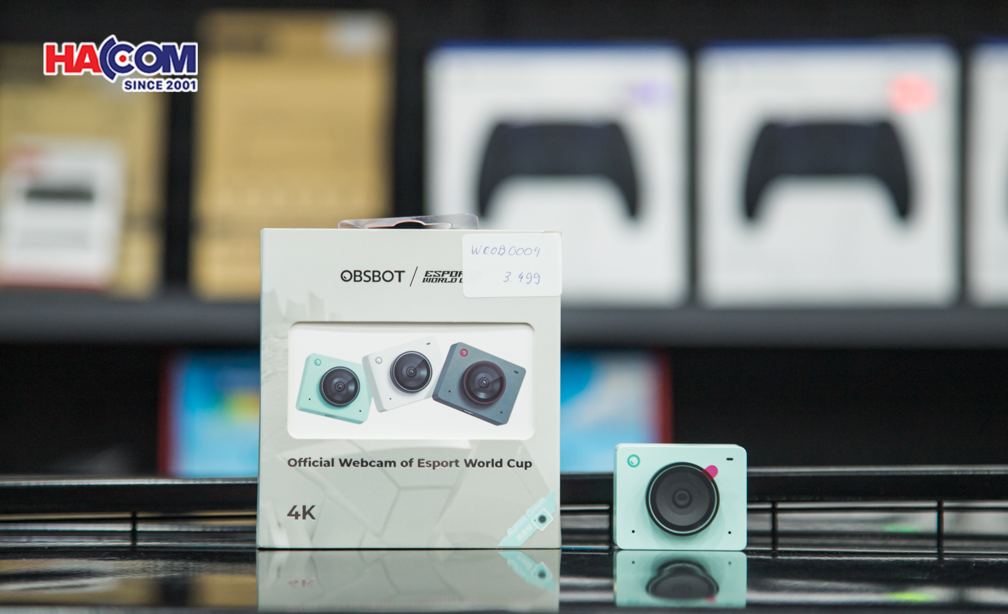 Webcam OBSBOT MEET 2 (Green) 4K 6