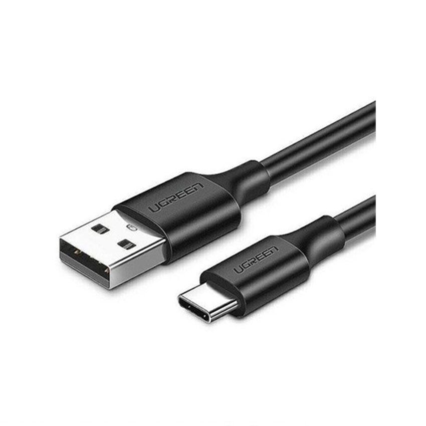 Cáp sạc Ugreen US287 USB Type-A 2.0 sang USB Type-C dài 0,5M màu đen 60115