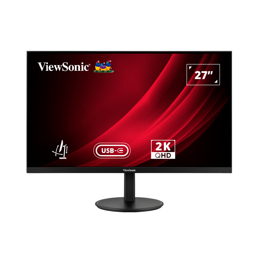 Màn hình ViewSonic VG2708U-2K (27 inch/QHD/IPS/75Hz/4ms/loa/USB-C 65W)