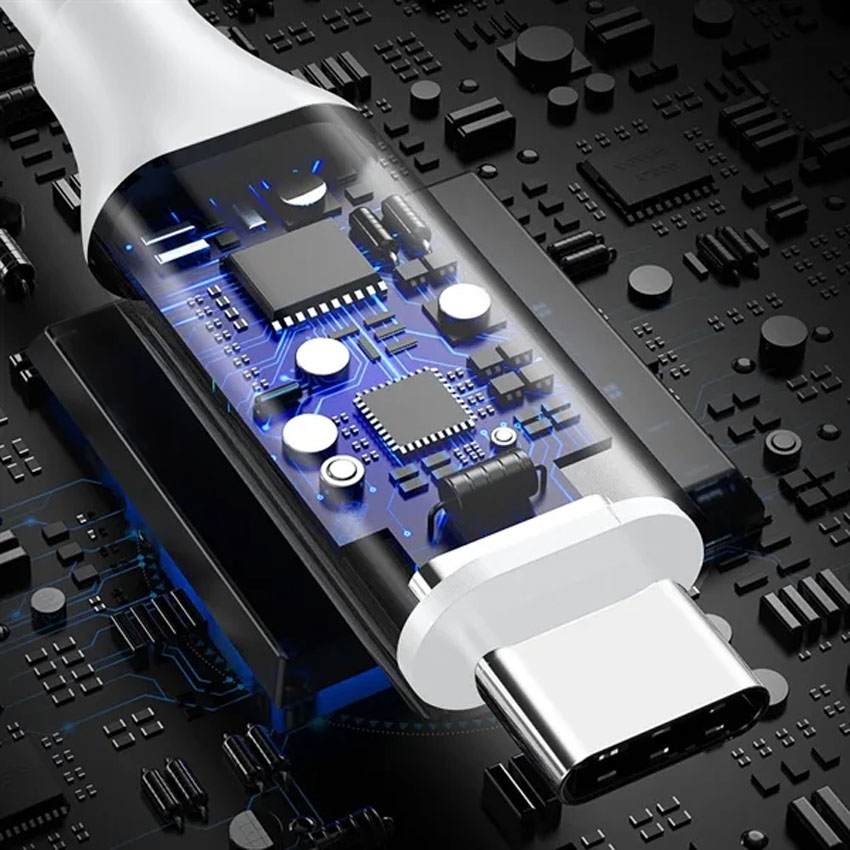 Cáp sạc Trusmi USB to USB-C CA34, dài 1M, màu đen TRUSMI 2