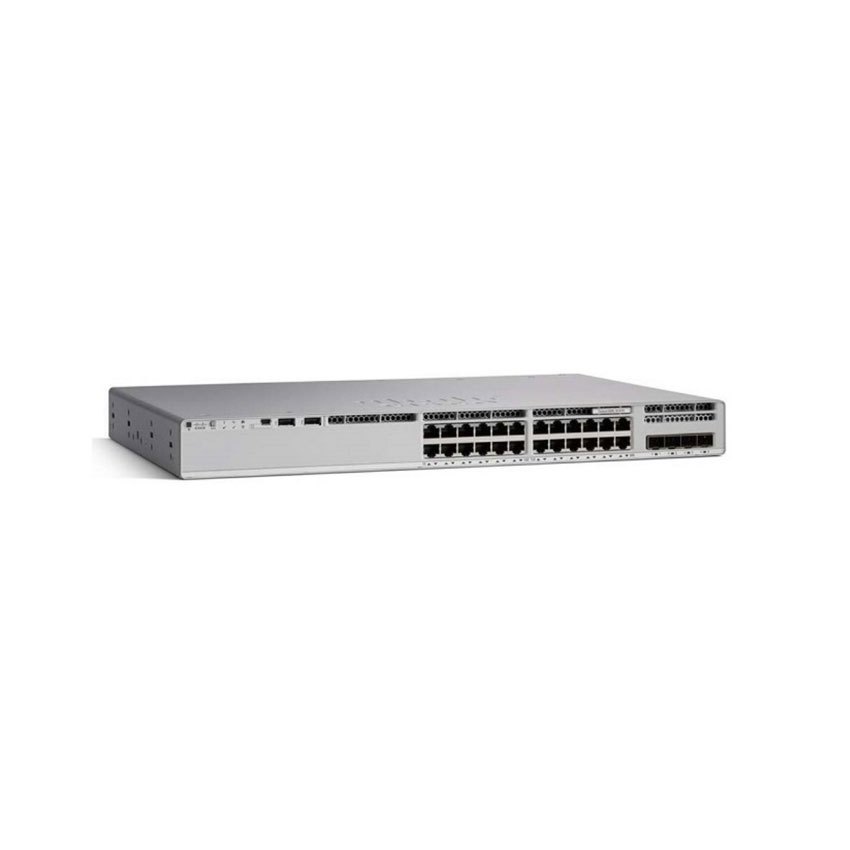 Switch Cisco Catalyst 9200 24port  4 x 1G - Network Essentials - C9200-24T-E chính hãng